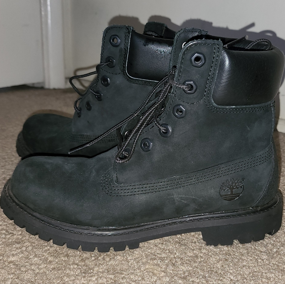 Black Suede Timberlands